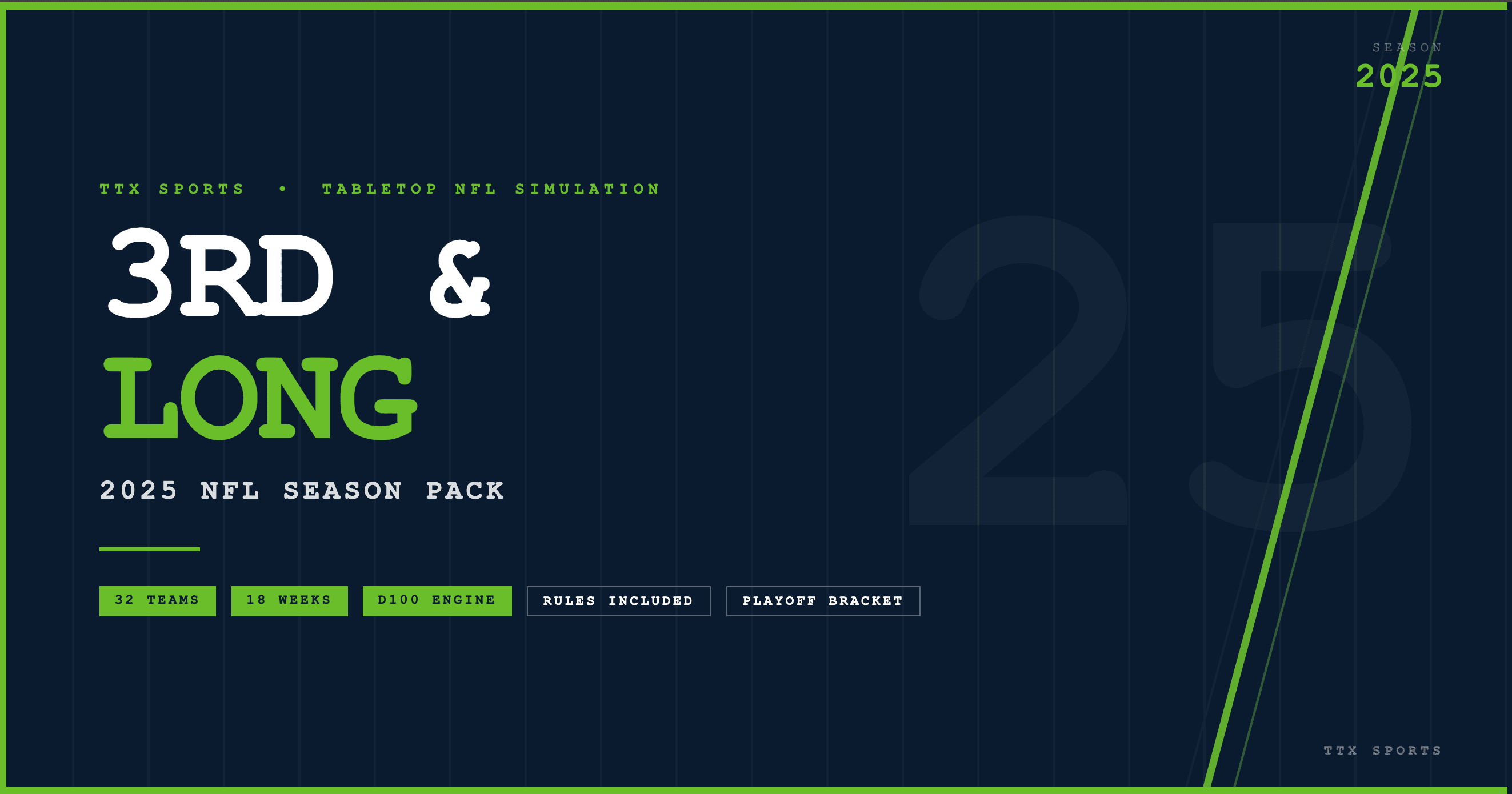 3rd and Long — 2025 NFL Season Pack