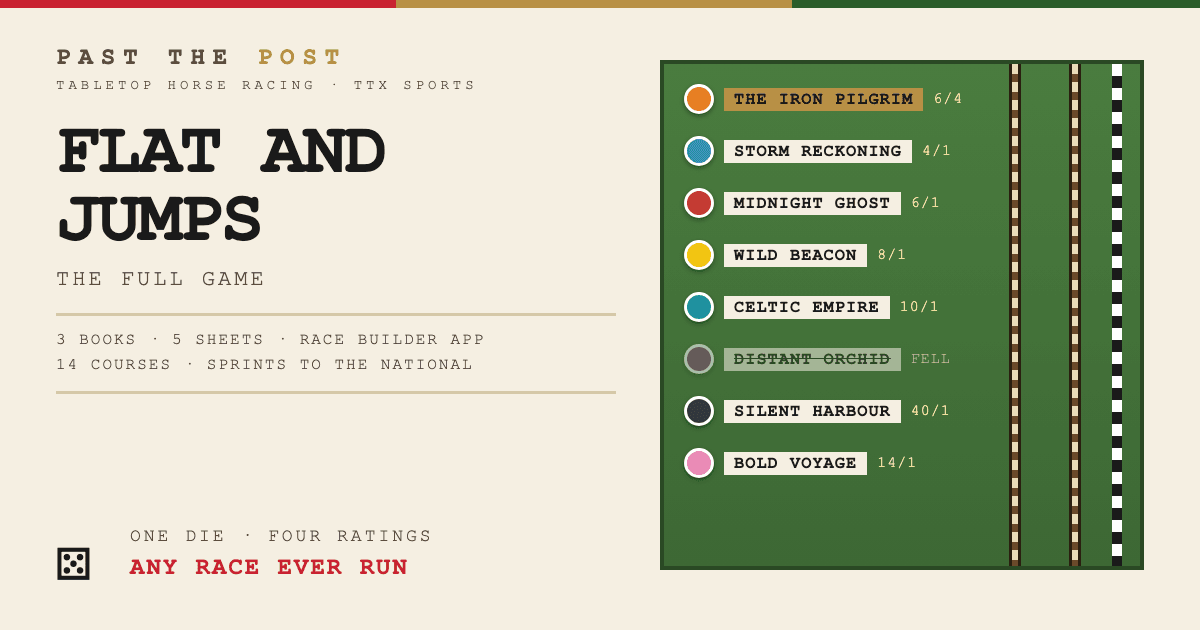 Past the Post: Flat and Jumps, the Full Game