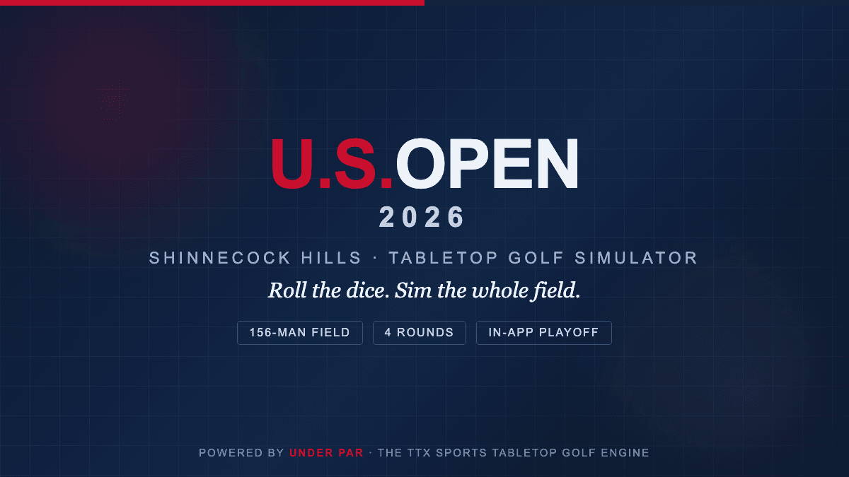 Play the 2026 U.S. Open at Shinnecock Hills on Your Tabletop