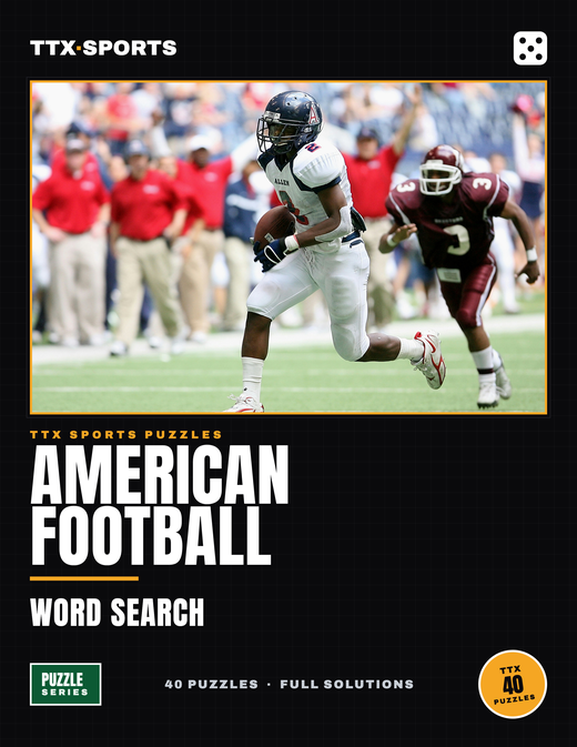 American Football Word Search book cover